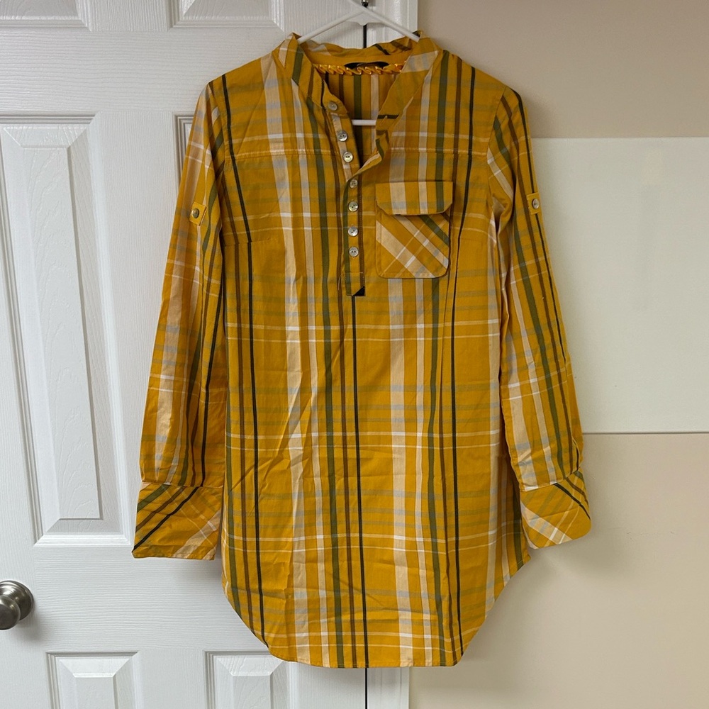 Alpinestars Plaid Tunic 3/4 Sleeves